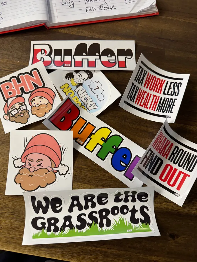 The BHN Sticker Multipack